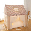 RongFa Playhouse Play Tent Indoor Game House Children's Outdoor Tent House Fund (Cell House+Mat)