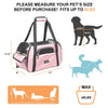 JESPET Soft-Sided Kennel Pet Carrier for Small Dogs, Cats, Puppy, Airline Approved Cat Carriers Dog Carrier Collapsible, Travel Handbag & Car Seat