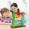 Wooden Car Race Track Ramp Toy for 3+ Year Old Toddler | Motor Skills Race Track Wooden Toy with 4 Cars and stable Base | Great Montessori Toys Gift for Toddlers. Brand: Generic