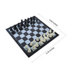 QuadPro Magnetic Travel Chess Set with Folding Chess Board Educational Toys for Kids and Adults, 2 Players