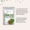 micro ingredients raw organic ginkgo biloba powder, 8 ounce (18 months supply), filler free, supports brain function and mental alertness, no gmos and vegan friendly (expiry -11/29/2025)