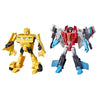 Transformers Heroes and Villains Bumblebee and Starscream 2-Pack Action Figures, 7-inch, Easter Toys and Gifts for Kids, Ages 6+ (Amazon Exclusive)