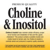 Nature's Way Choline & Inositol, Brain Health, Cellular Energy, 1,000 mg per Serving, 100 Capsules