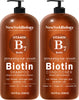 New York Biology Biotin Shampoo and Conditioner Set for Hair Growth and Thinning Hair - Thickening Formula for Hair Loss Treatment - For Men & Women - Anti Dandruff - 16.9 fl Oz