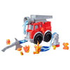 Play-Doh Wheels Fire Engine Playset with 2 Non-Toxic Modeling Compound Cans Including Water and Fire Colors, Firetruck Toy for Kids 3 and Up