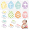 Kolldenn 210 Pcs Easter Temporary Tattoos Egg Cross Easter Tattoos for Kids Cute Religious Christian Tattoos Stickers for Girl Boy Body Face Easter Basket Stuffers Party Supplies