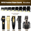 8 Premium Clipper Guards for BaBylissPRO Barberology FX870?FX890?FX825 and FX673 Clippers, Fit for Babyliss Clipper Guards with Metal Clip - Cutting Lengths 1/16-3/4 inch Attachment Combs Set