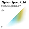 THORNE Alpha-Lipoic Acid - 300 mg - Supplement Liver Detox, Antioxidant Support, Nerve Health and Mental Sharpness - 60 Capsules