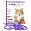 TriOak 4 Pack Calming Collar for Cats, Cat Calming Collar, Calming Pheromone Collar for Cats, Cat Pheromone Collar, Cat Calming Collar for Anxiety, Efficient Relieve Anxiety Stress (4 Pack)