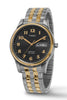 Timex Men's T26481 Charles Street Two-Tone Expansion Band Watch (Two Tone/Black)