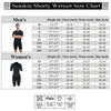 Mens 3mm Shorty Wetsuit, Premium Neoprene Front Zip Short Sleeve Diving Wetsuit Snorkeling Surfing (Shorty Wetsuit Black, S)