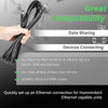 Bzumperyz 720073-5 15 Foot Ethernet Cable AS EC 15E Replace for Humminbird, Black