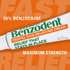 Benzodent Dental Pain Relieving Cream for Dentures and Braces, Topical Anesthetic, 1 Ounce Tube