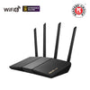 ASUS WiFi 6 Router (RT-AX57) - Dual Band AX3000 WiFi Router, Gaming & Streaming, AiMesh Compatible, Included Lifetime Internet Security, Parental Control, MU-MIMO, OFDMA