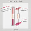 Color Nymph Makeup Bag For Teens Women With Makeup Kit Makeup Bag Travel Included Cosmetic Bag Eyeshadows Face Powder Concealer Liquid Blush Eyebrow Pencil Eyeliner Lipgloss Mascara Brushes