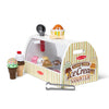 Melissa & Doug Wooden Scoop and Serve Ice Cream Counter (28 pcs) - Play Food and Accessories - Pretend Food Toys, Ice Cream Shop Toys For Kids Ages 3+