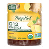 MegaFood B12 Energy Gummies -Vitamin B12 - Supports Energy Metabolism - B12 Gummies for Adults - Methylcobalamin B12 - Non-GMO, Vegan, Certified Organic - Real Ginger - 70 Gummies (35 Servings)