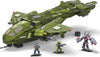 MEGA HALO Pelican Inbound vehicle HALO Infinite Building Set with Master Chief character figure, Building Toys for Boys (Amazon Exclusive), 10 years and up