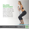 Gaiam Pilates Coreplus Reformer Resistance Band Kit - Home Fitness Equipment for Total Body Workout - Helps to Target Muscles, Tone, and Build Resistance - Comfort Grips (Includes Digital Workout)