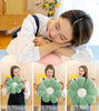 LRKOAYJGO Flower Pillow, Flower-Shaped Throw Pillow Butt Seating Cushion Flower Floor Pillow, Cute Decorative Plush Pillow for Chair Bed Sofa (Green, 14.9