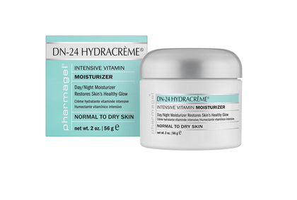 Pharmagel DN-24 Hydracrème - Intensive Vitamin Moisturizer - Day and Night Face and Neck Cream For Normal, Dry, and Aging Skin - 2 oz