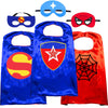 Superhero Capes and Mask for Kids Superhero Costumes for Boys Superhero Toys for Kids Superhero Cape Dress up Halloween Christmas Boy Gifts 3 Pack