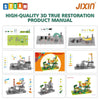 JIXIn Dinosaur Marble Run Building Blocks/Compatible with LEGO DUPLO/Dino Eggs Fun Marble Maze Blocks/125 PCS Classic Brick Building Toy Set for Preschool Kids/Gift Toy for Boys/Girls Age 3 4 5 6 7 8+