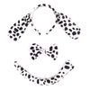 kinzd Kids Dalmatian Puppy Dog Headband Ears Tail Halloween Dress Up Costume