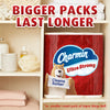 Charmin Ultra Strong Toilet Paper, 6 Mega Rolls = 24 Regular Rolls