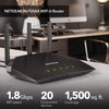 NETGEAR 4-Stream WiFi 6 Router (R6700AX) - AX1800 Wireless Speed (Up to 1.8 Gbps) | Coverage up to 1,500 sq. ft., 20 devices