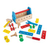 Melissa & Doug Take-Along Tool Kit Wooden Construction Toy (24 pcs)