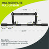 ProsourceFit Multi-Grip Lite Pull Up/Chin Up Bar, Heavy Duty Doorway Upper Body Workout Bar for Home Gyms 24-32