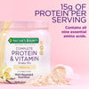 Nature's Bounty Optimal Solutions Protein Powder with Vitamin C, 16 oz