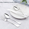 Onader 30 Pieces Silverware Set 18/10 Stainless Steel Flatware Cutlery Set for 6