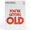 Vango Youre Getting Old - A Party Card Game for Aging Millennials - 2 to 6 Players, Ages 14+