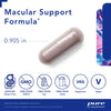 Pure Encapsulations Macular Support Formula | Hypoallergenic Supplement with Enhanced Antioxidant Formula for Healthy Eyes* | 60 Capsules