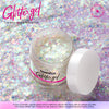 Teenitor Body Glitter, Face Glitter, White Glitter, 80g/2.8oz Face Body Glitter, Hair Glitter Gel, Rave Glitter, Mermaid Makeup Glitters for Kids