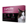 Capstar (nitenpyram) for Cats, Fast-Acting Oral Flea Treatment for Cats 2-25 lbs, Vet-Recommended Flea Medication Tablets Start Killing Fleas in 30 Minutes, 6 Doses