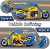 Liberty Imports Kids Take Apart Toys - Build Your Own Toy Motorcycle Vehicle Construction Playset - Realistic Sounds and Lights with Tools and Electric Power Drill