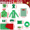 Bencailor 12 Pcs Christmas Elf Doll Accessories Set Include Elf Sleeping Bag Pillow Scarf Mask Eye Patch Sweater Hoodie Shoes Hammock Apron Chef Hat Swim Ring Fit for Elf Dolls, Doll is Not Included