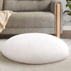 Codi Round Floor Pillow Insert, Large Thick Meditation Cushion, Circular Seating Cushions and Pouf Inserts, 32 Inch, Memory Foam Added (Advanced)