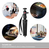 Anker NEBULA Adjustable Tripod Stand - Compact, Portable Projector Stand For Capsule, Capsule Max, Capsule II - Includes Universal Mount and Swivel Ball Head - Aluminum Alloy Tripod Stand