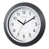 La Crosse Technology WT-3129B 12 Inch Atomic Analog Wall Clock, Pack of 1, Black