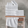 Hammam Linen White Bath Towels 4-Pack - 27x54 Soft and Absorbent, Premium Quality Perfect for Daily Use 100% Cotton Towel 600 GSM