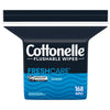 Cottonelle Fresh Care Flushable Wet Wipes, Adult Wet Wipes, 1 Refill Pack, 168 Wipes per Pack, Packaging May Vary