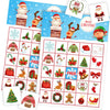 Funnlot Christmas Bingo for Kids Christmas Bingo Game for Large Group Holiday Bingo Christmas Bingo Game for 24 Players Xmas Gifts for Preschool Classroom Family Activity Snowman Bingo