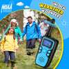 Walkie Talkies for Kids Rechargeable Long Range,WisHouse Xmas Birthday Gift for 3 4 5 6 7 8 Year Old Boys Girls,Hiking Gear Camping Games Cool Toys with NOAA,SOS Siren,Lamp,Lanyards,Easy to Use,4 Pack