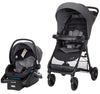 Safety 1st Smooth Ride Travel System with OnBoard 35 LT Infant Car Seat, Monument