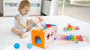 rolimate Hammering Pounding Toys Wooden Educational Toy Xylophone Shape Sorter, Birthday Gift for 1 2 Years Boy Girl Baby Toddler Kids Developmental Montessori Learning Block Toy Fine Motor (Classic)