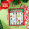 JOYIN 28 Players Christmas Bingo Cards (5x5) for Kids Family Activities, Party Card Games, School Classroom Games, Turkey Party Supplies.